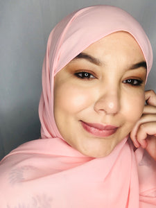 Hijab Mousseline Blush