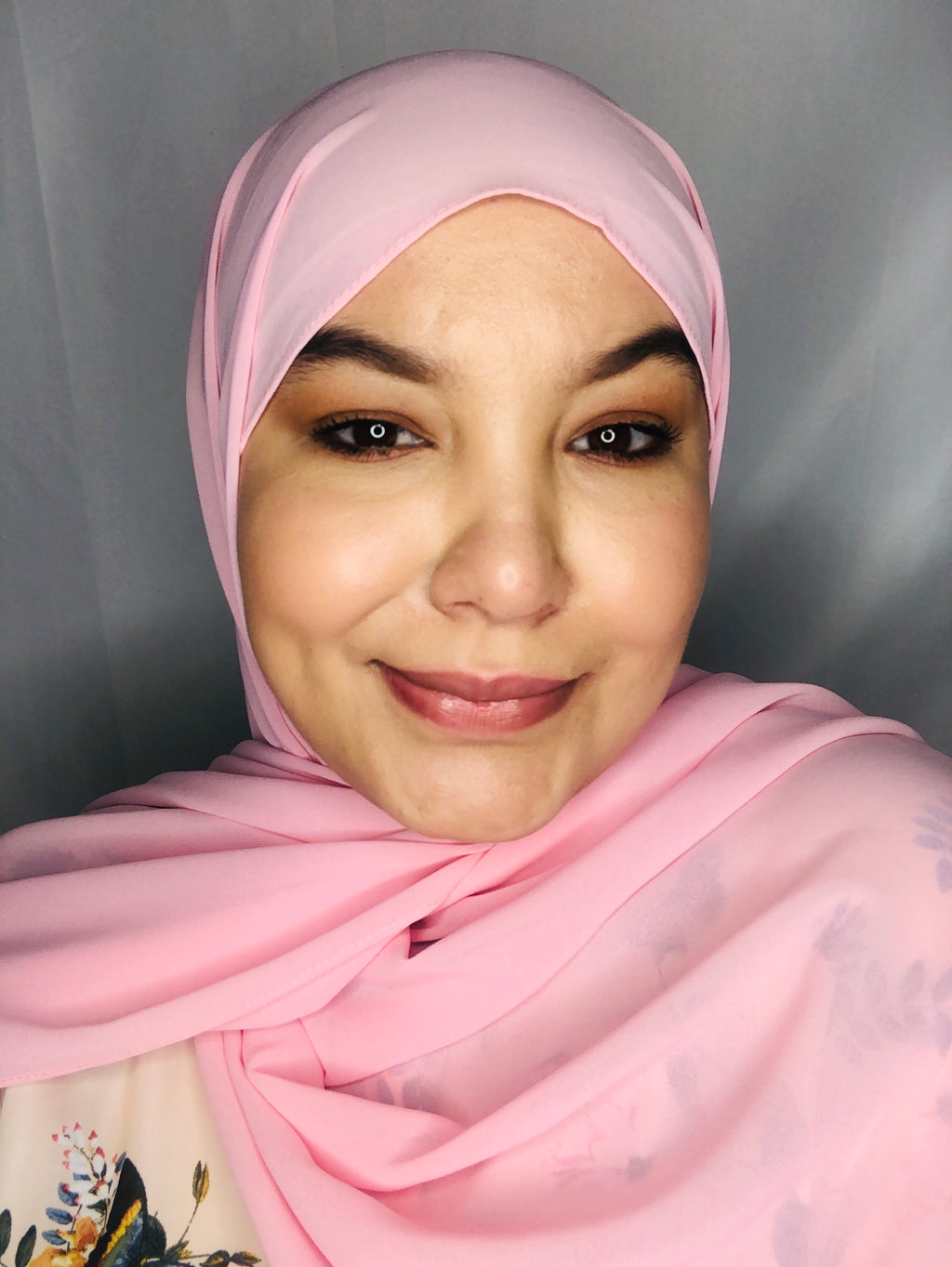 Hijab Mousseline Rose