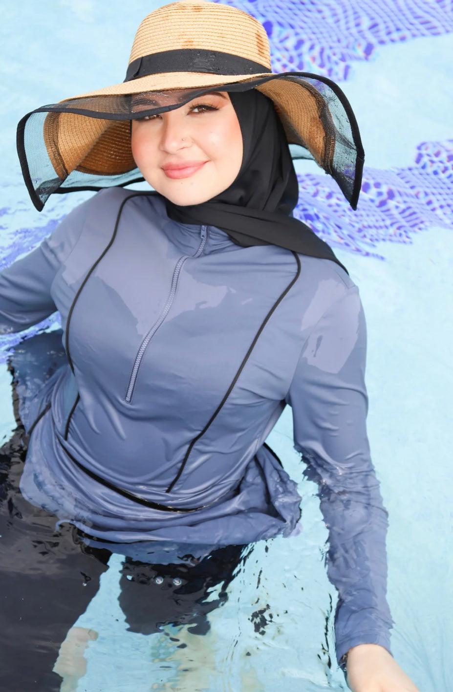 Burkini Caparica avec bonnet - Hijab’s Store