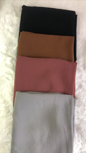 Box 4 foulards mousseline - Hijab's Store