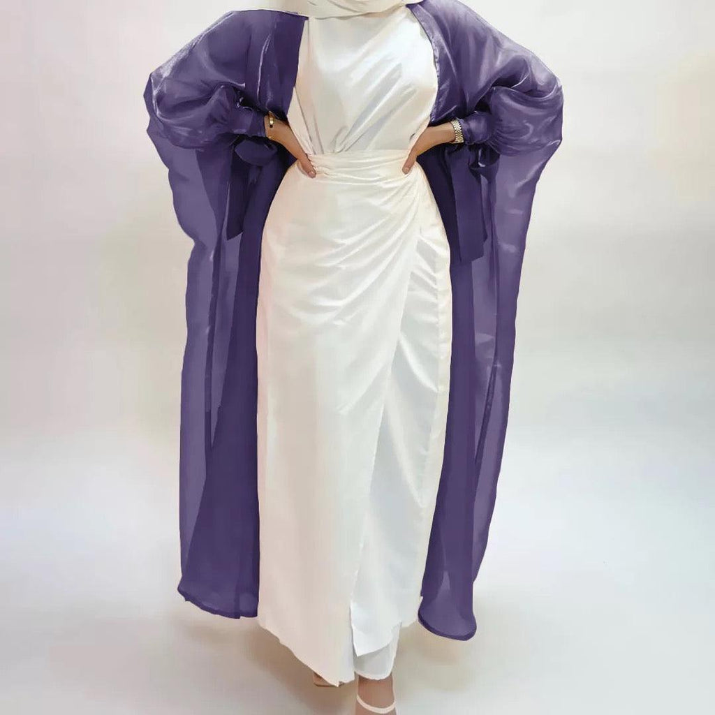 Sous abaya blanc Nadia - Hijab’s Store